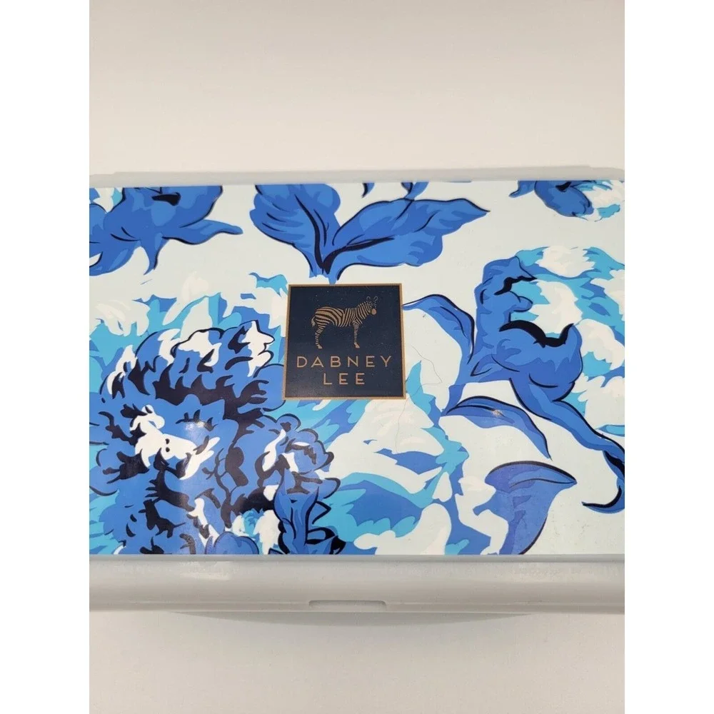 Bento Style Lunch Container Blue Floral‎ Dabney Lee Arctic Fox